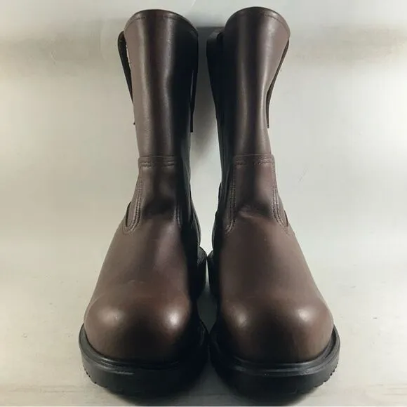 Red Wing Pecos 8241 9” Pull On Leather Boots Brown Men's Size 6 EEE