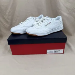Reebok Club MEMT Shoes Mens 5.5 White Gum Sole Tennis Walking Sneaker IF8119