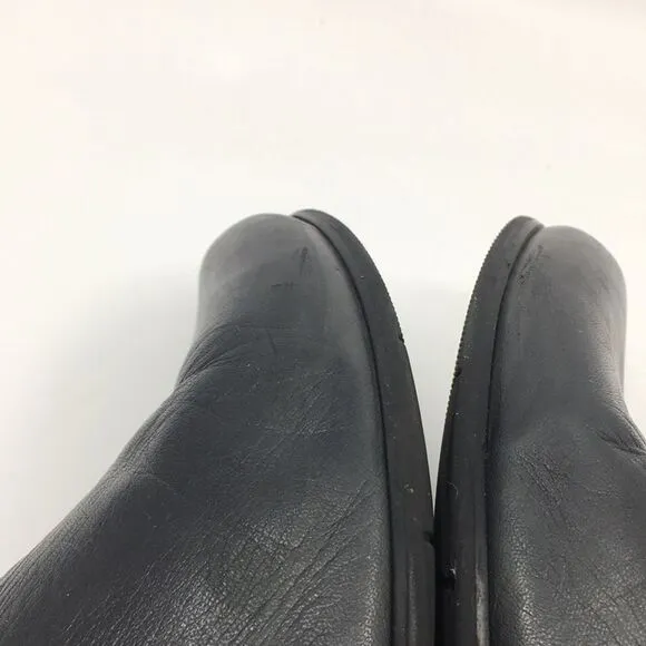 Regarde Le Ciel Stefany 333 Metallic Dark Gray Leather Heeled Ankle Boots Sz 41
