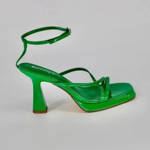 Reitoye Platform High Hunky Open toe Heels Women’s Size 9 in Green NEW