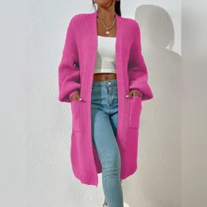 Relaxiva Dual Pocket Drop Shoulder Cardigan