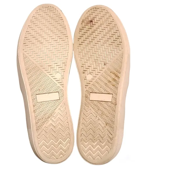 REPORT Aioli Pearl Round Toe Slip-on Sneakers Loafers with Faux Pearls Size 8.5