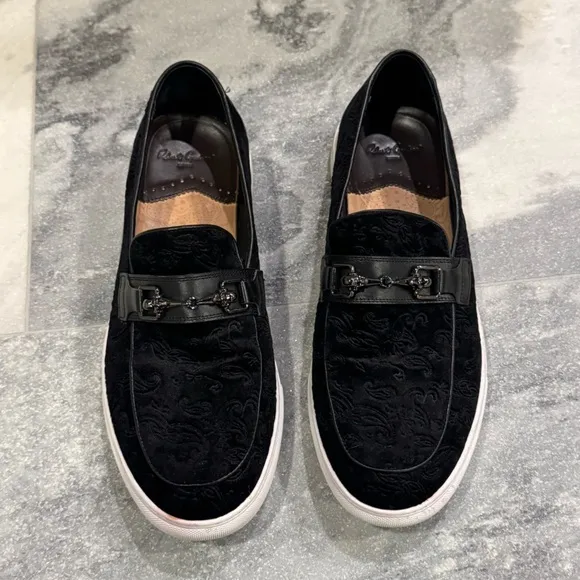 Robert Graham Thrower Suede Bit Loafer  sneakers Size 11 EUC
