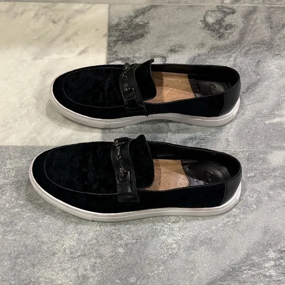 Robert Graham Thrower Suede Bit Loafer  sneakers Size 11 EUC