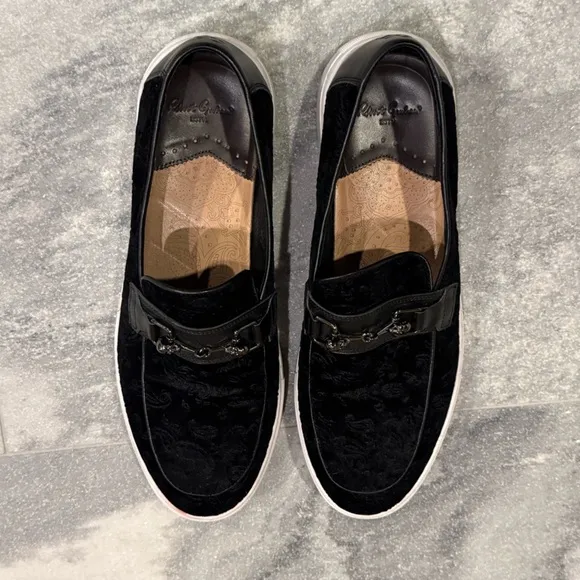 Robert Graham Thrower Suede Bit Loafer  sneakers Size 11 EUC