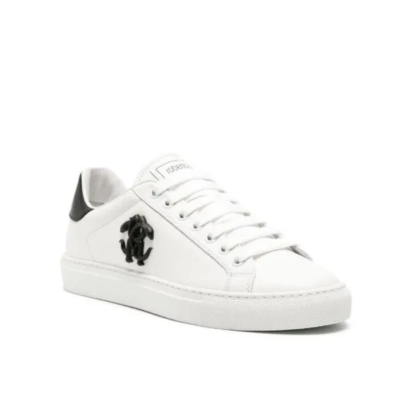 Roberto cavallli  white sneakers size 42