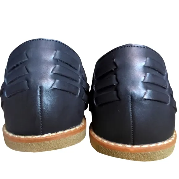 Rocket Dog Women's Keltic Austin Pu Slide Huarache in Black Size 9.5 New No Box