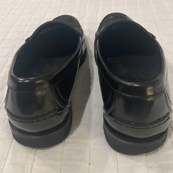 Rockport dress shoes leather slip on penny loafers men’s size 8