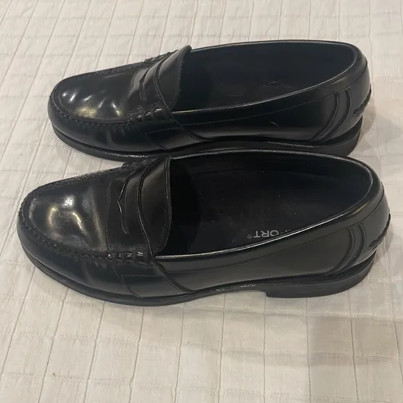 Rockport dress shoes leather slip on penny loafers men’s size 8