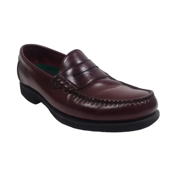 Rockport Dressports Men's Penny Loafers Burgundy Leather Shoes Size 9M
