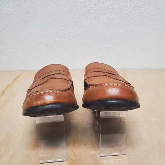Rockport Tan Brown Slip-on Loafers Size 9.5