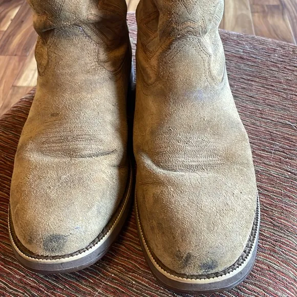 Rocky Men's Brown Pull On Boots. Fair Condition. Size 11M.