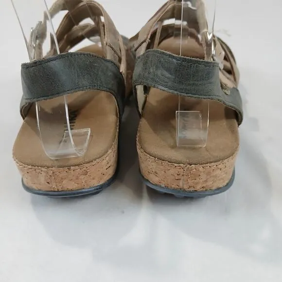 Romika Sandals Size 6.5 7 UK 37 Fidschi 58 Sandal Ocean Strappy Comfort NEW