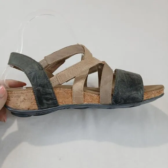 Romika Sandals Size 6.5 7 UK 37 Fidschi 58 Sandal Ocean Strappy Comfort NEW