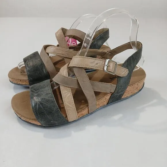 Romika Sandals Size 6.5 7 UK 37 Fidschi 58 Sandal Ocean Strappy Comfort NEW