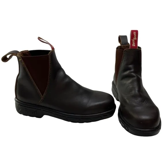 Rossi Boots Brown Pull On Chelsea Boot Men’s Size 8 AU (See Size Guide) VGUC