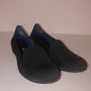 Rothy’s Black The Loafer Knit Slip-on Flats