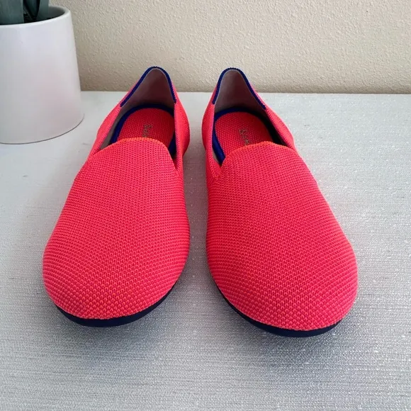 ROTHYS Bright Pink Mesh Slip On Comfy Flats Girls 4