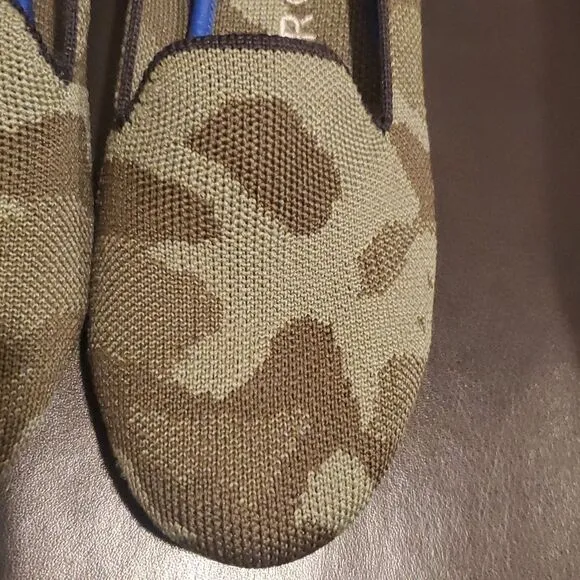 ROTHYS Camo Slip On Flats Loafers - Size 7