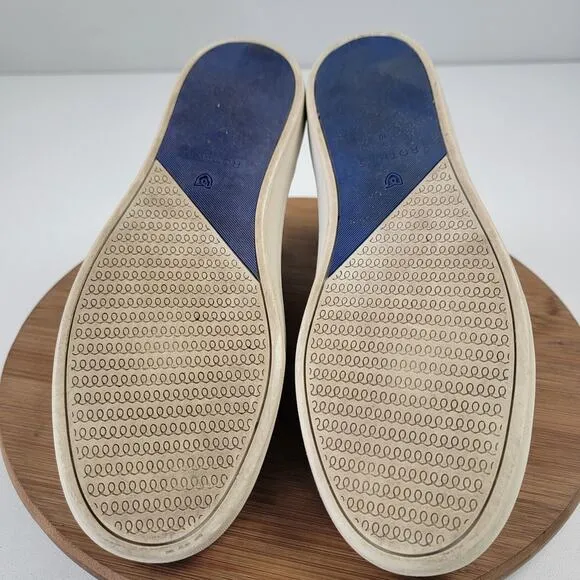 Rothys Chelsea Boots Womens Size 10 Bright White Fabric Mid Top Pull On Booties