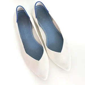 Rothy’s Cream Sand The Point Slip On Flats - 8