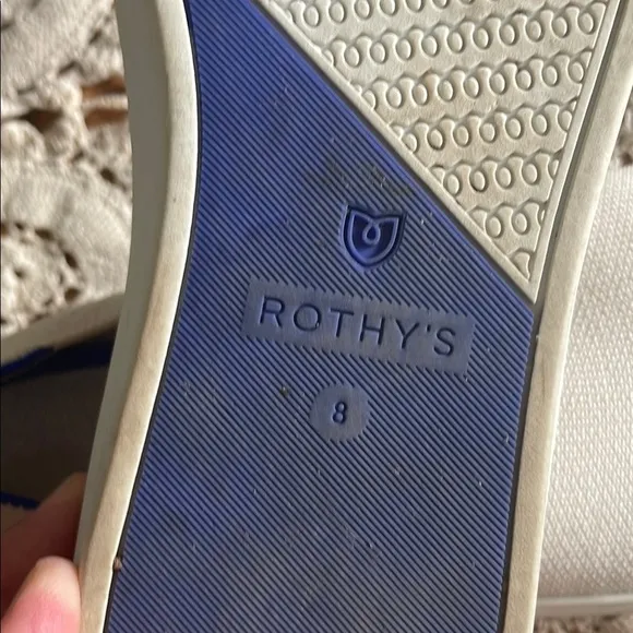 Rothy's Cream Slip-On Flats