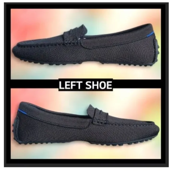 Rothy’s Drivers in Deep Chocolate (Black) Slip On Loafer Flats sz11