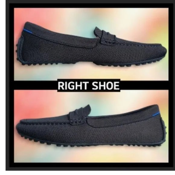 Rothy’s Drivers in Deep Chocolate (Black) Slip On Loafer Flats sz11