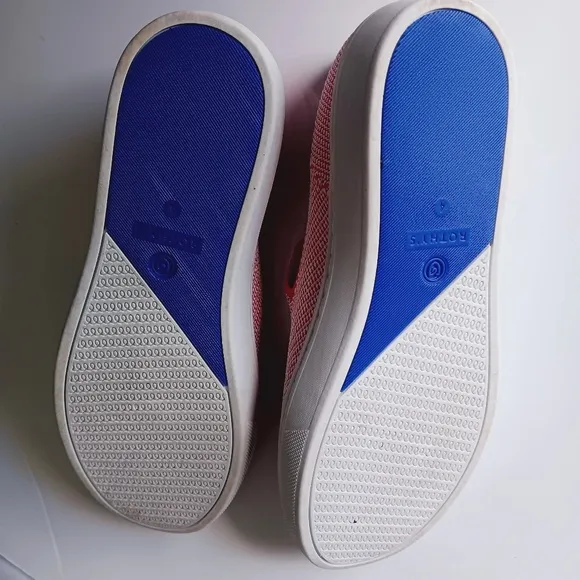 Rothy's Flock Together Flamingo Sneakers Size 4