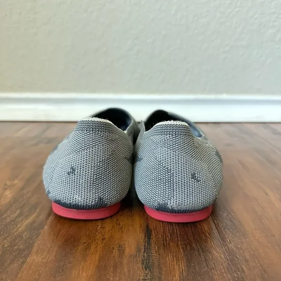 ROTHY'S Gray Camo Round Toe Ballet Flats *Retired* (No Insert)