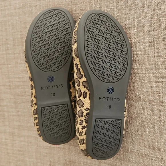 Rothy's Leopard Pattern Flats