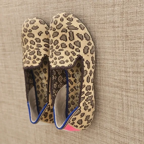 Rothy's Leopard Pattern Flats