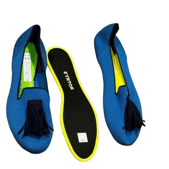 Rothy's Limited Edition The Merino Wool Tassel Slip On Loafer Size 11 NWOB