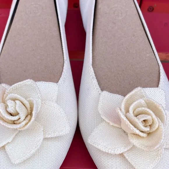 Rothy's Shoes Flats The Petal Square Slipper Size 10