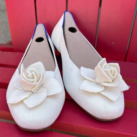 Rothy's Shoes Flats The Petal Square Slipper Size 10
