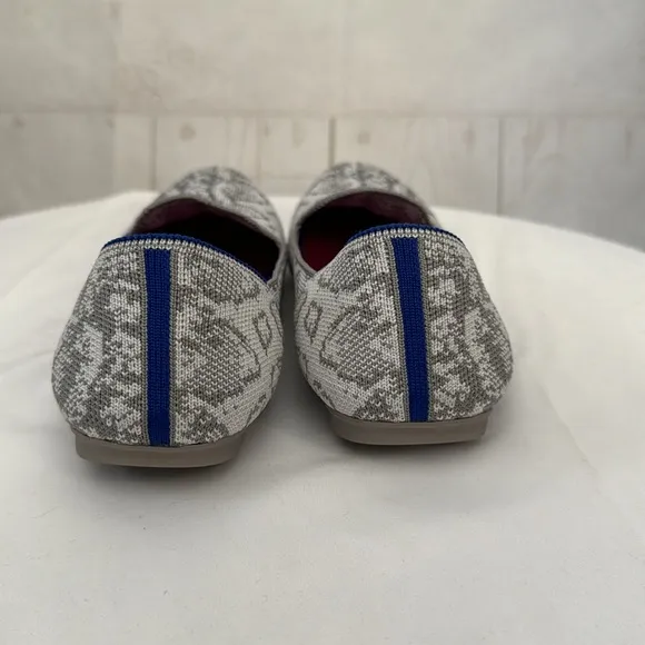 Rothy’s Size 8 Python Print Almond Toe Loafers