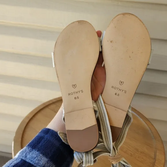 Rothy's strap sandals size 6.5