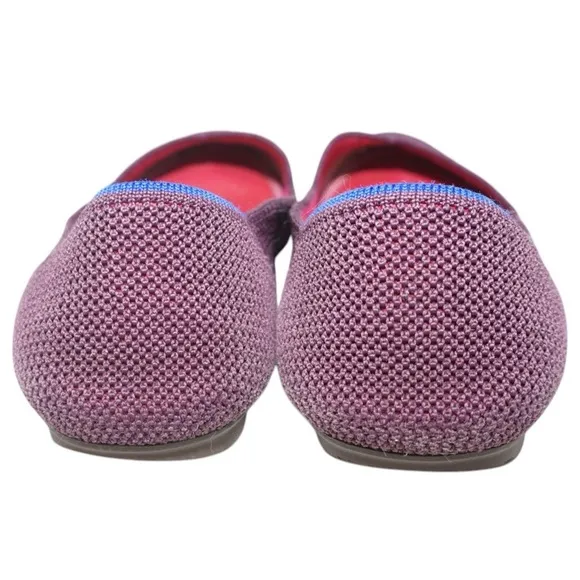 Rothy's The Flat in Retired Berry Lattice Color, Size 9.5