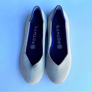 Rothy’s The Flat Slip On Flats Gray Sz 6.5 US