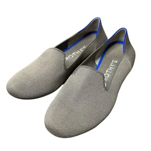 Rothy’s The Loafer Mocha 8.5 Gray Taupe Slip On Flats