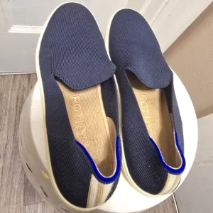 Rothy's The Original Blue Slip On Flats Womens Size 7.5🌴