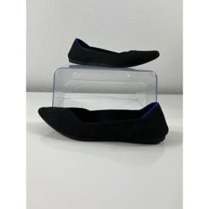 Rothy's The Point Black Honeycomb Knit Flats *NO SIZE NO INSOLES* Size 5.5 READ