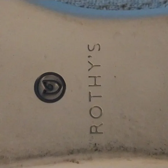 Rothy's The Point Diamond Twill Slip On Flats Size 8.5 Preowned