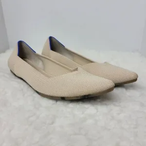 Rothy's The Point Portobello Womens Size 9.5 Knit  Slip On Ballet Flats Shoes