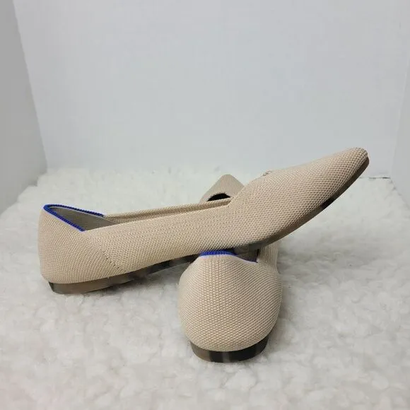 Rothy's The Point Portobello Womens Size 9.5 Knit  Slip On Ballet Flats Shoes