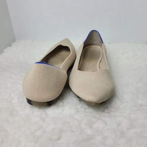 Rothy's The Point Portobello Womens Size 9.5 Knit  Slip On Ballet Flats Shoes