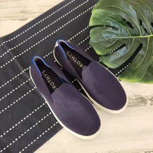Rothys The Slip On Sneaker Flats Navy Blue Size 6