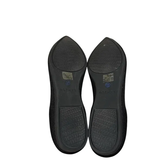 Rothys Womans Black Flats