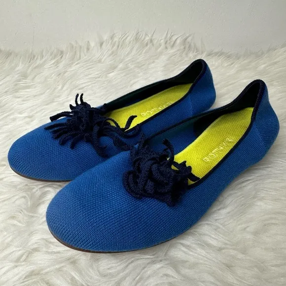 Rothy’s Women’s Merino Tassel Slip-On Loafer Flats Size 10