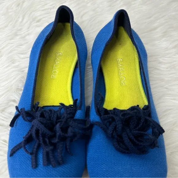 Rothy’s Women’s Merino Tassel Slip-On Loafer Flats Size 10